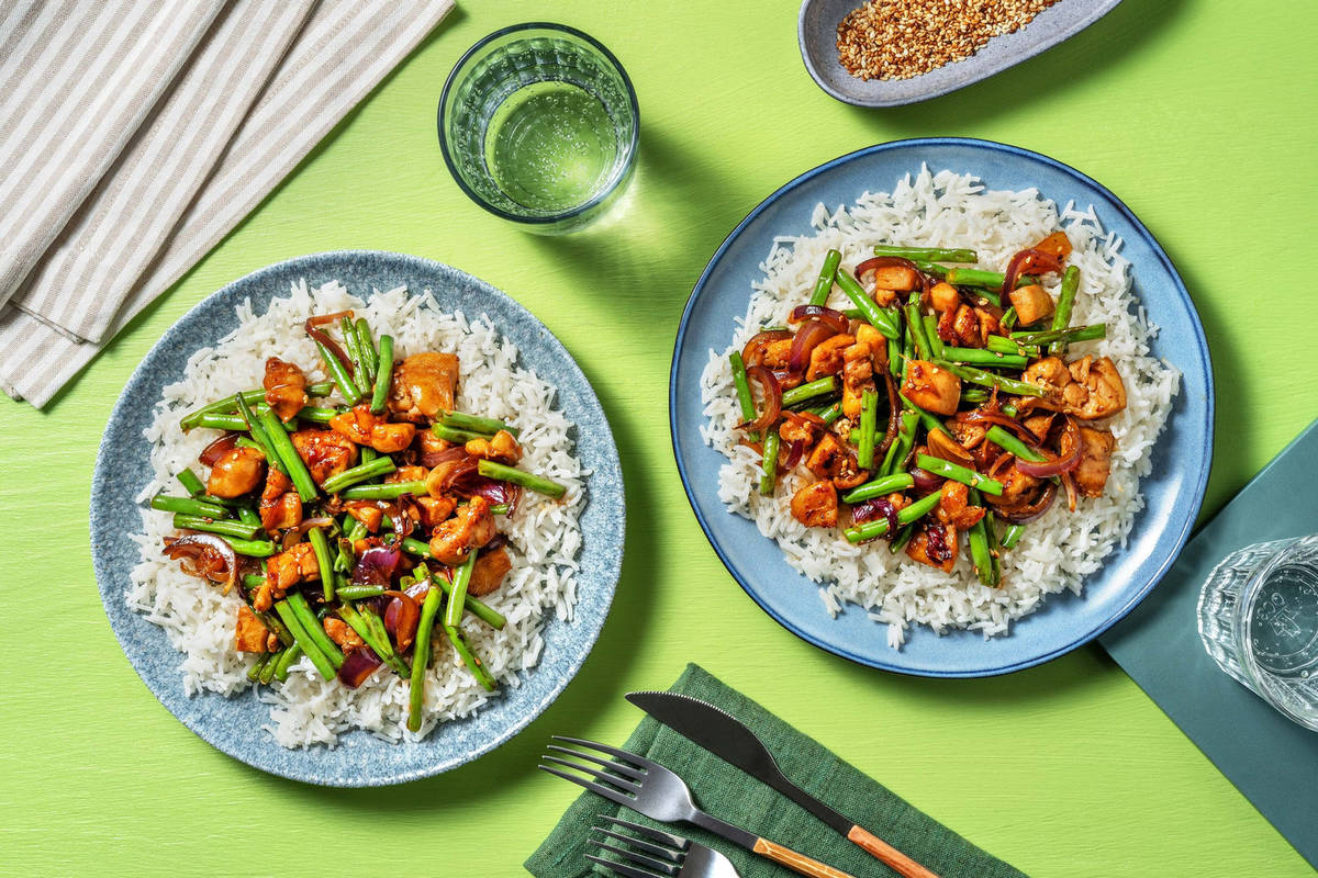 Teriyaki Peanut Chicken