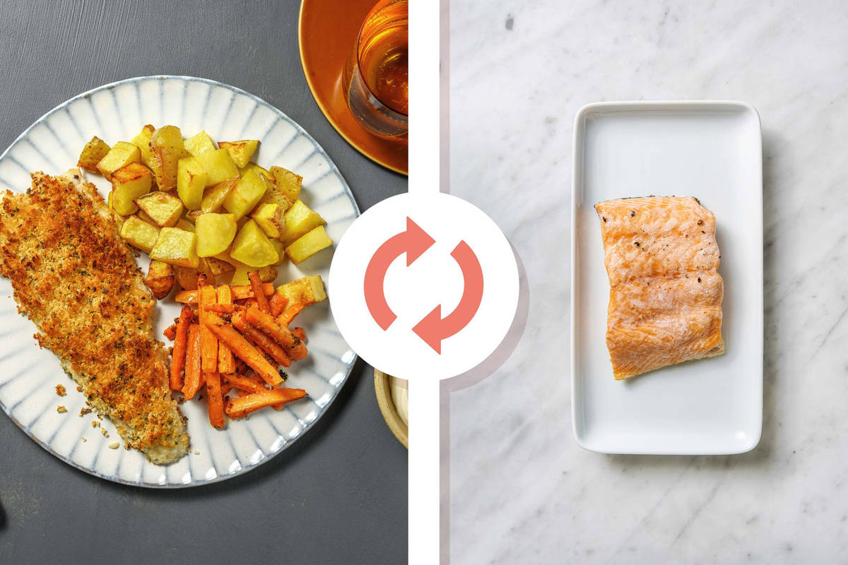 Cheesy Crusted Salmon