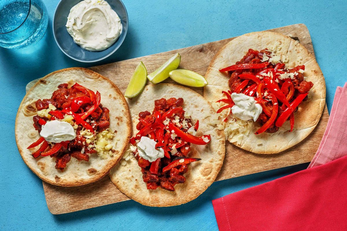 Veggie Tostadas