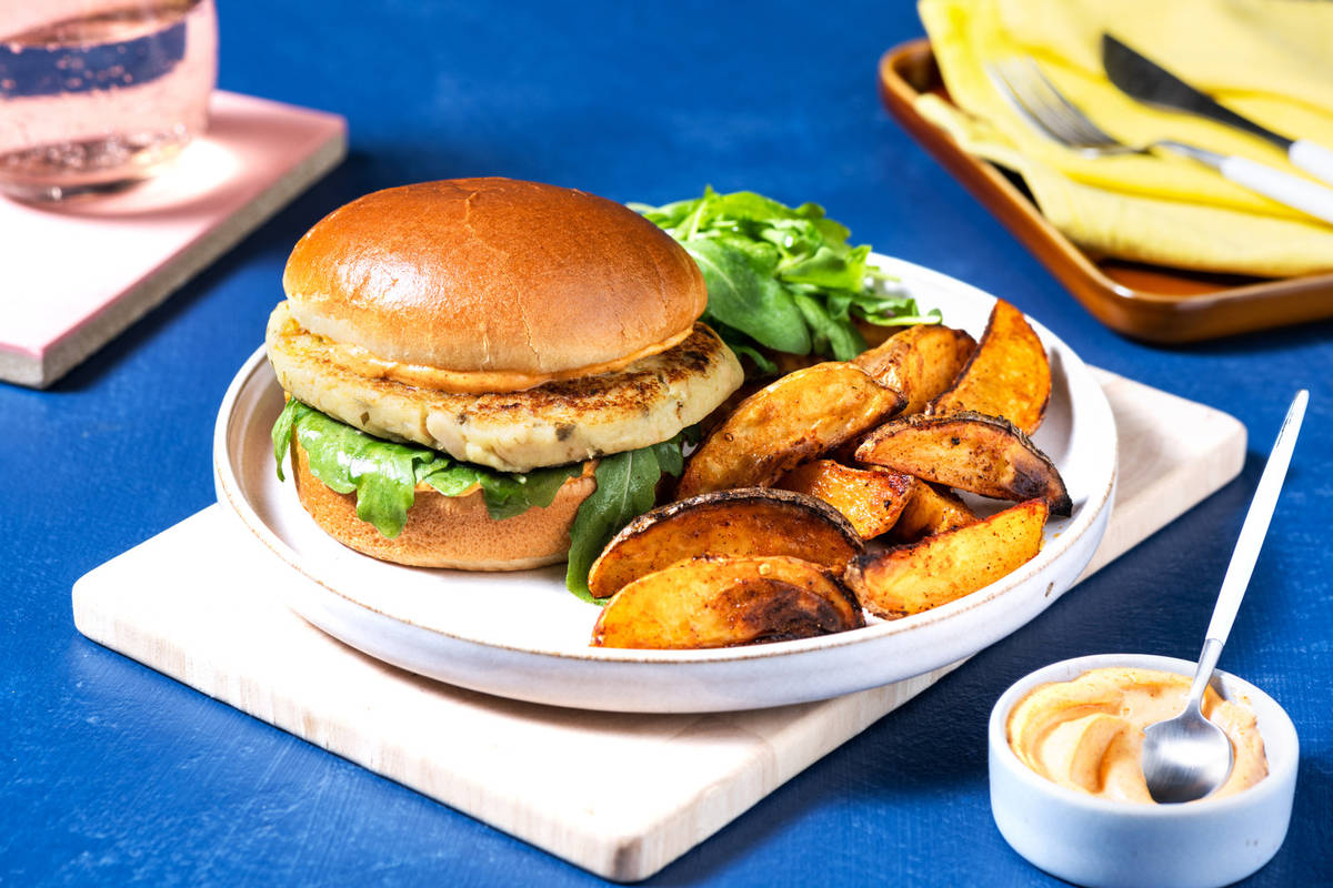 Fish burger di sgombro, capperi e senape