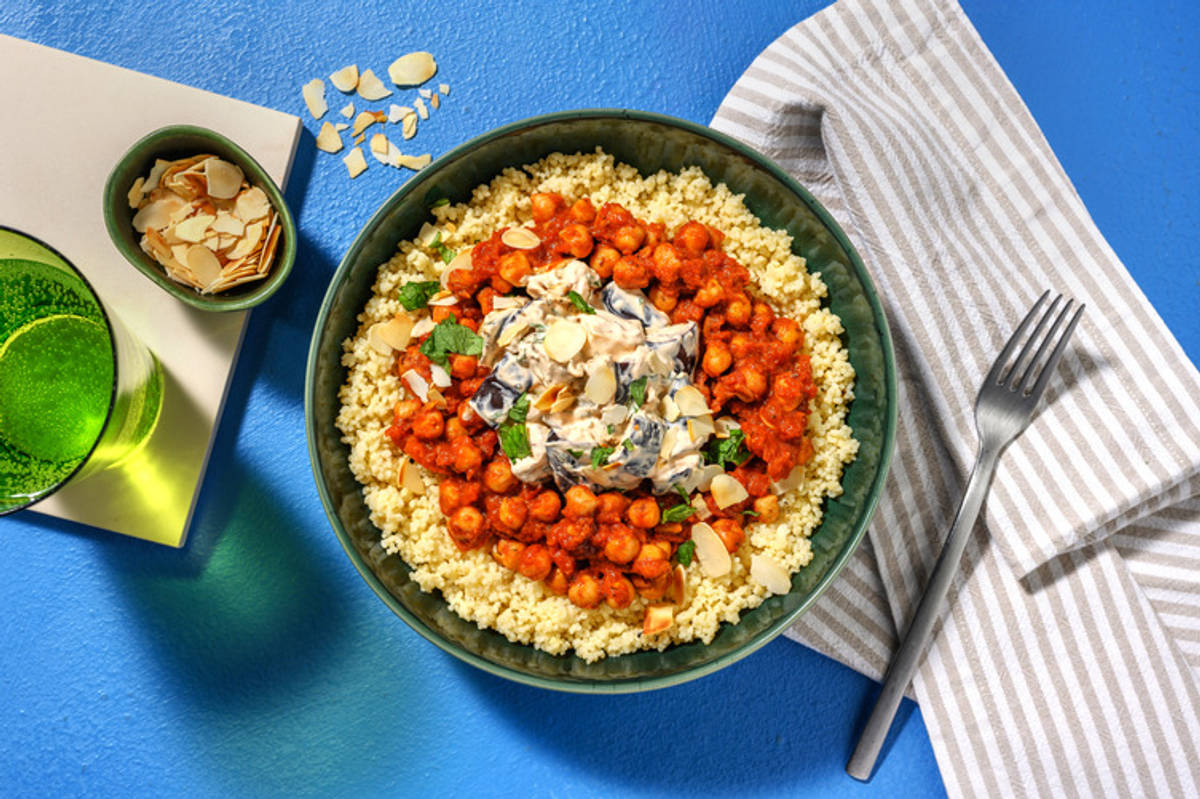 Harissa Chickpea Tagine				