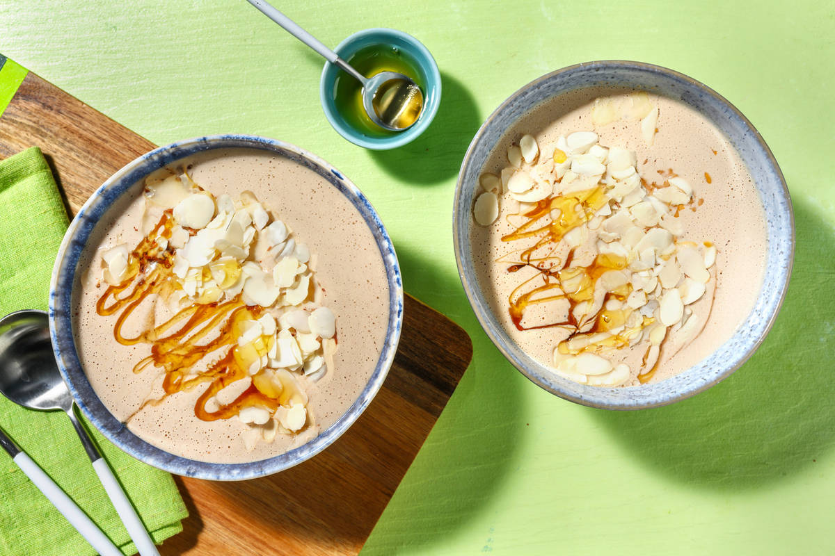 Smoothie à la banane & beurre de cacahuète