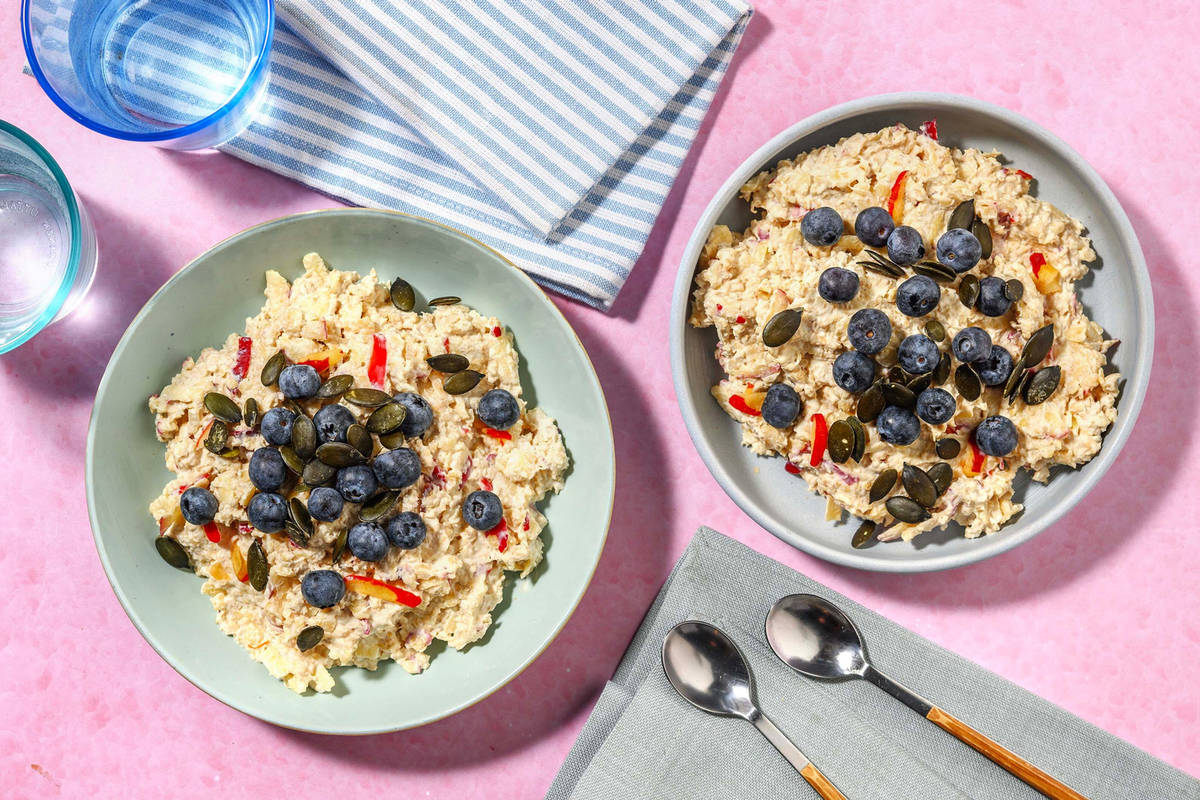 Apple and Honey Bircher Muesli