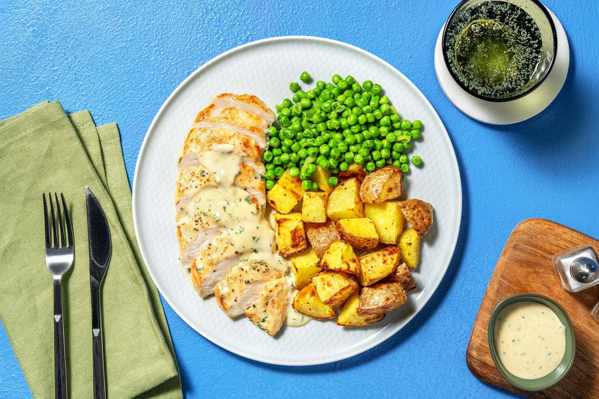 Chicken in Creamy Tarragon Sauce