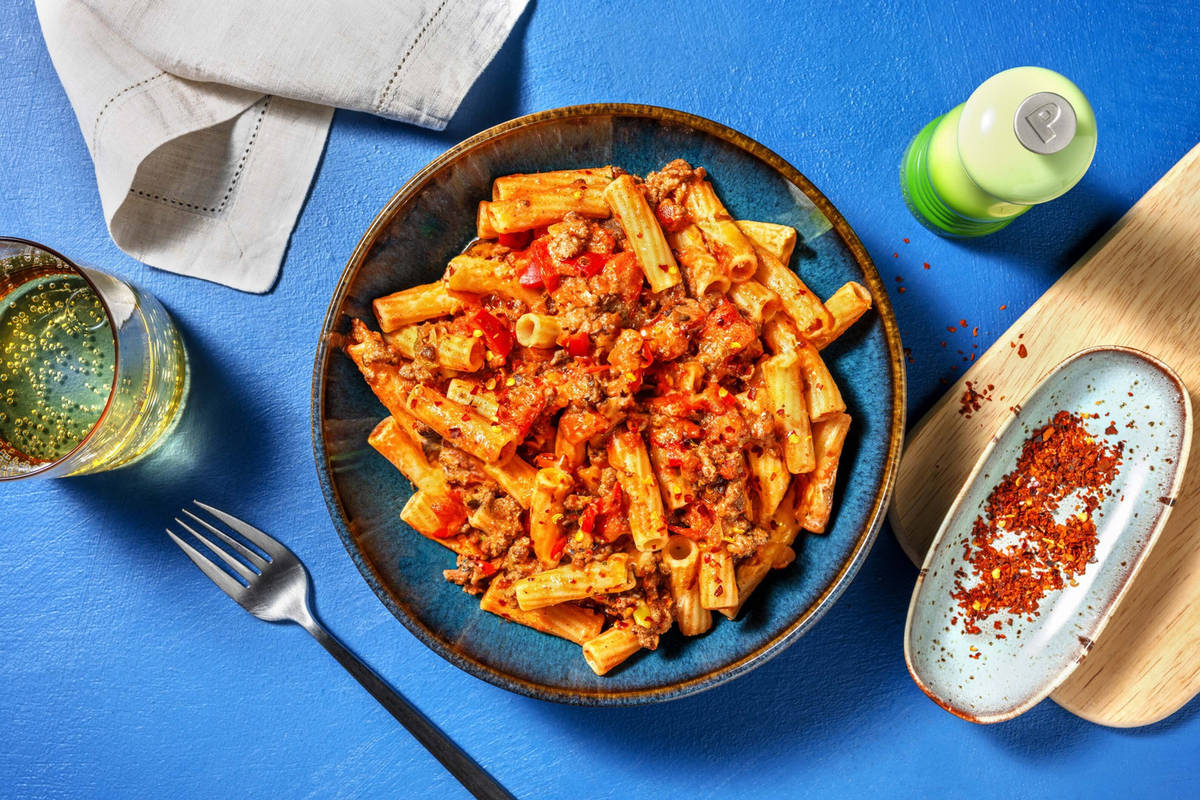 Tex-Mex-inspirert pasta