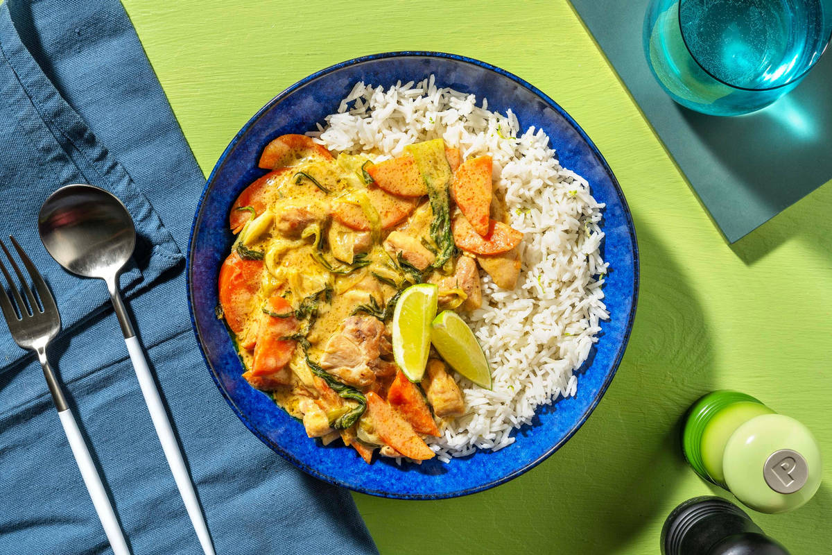 Thai Green Style Chicken Curry