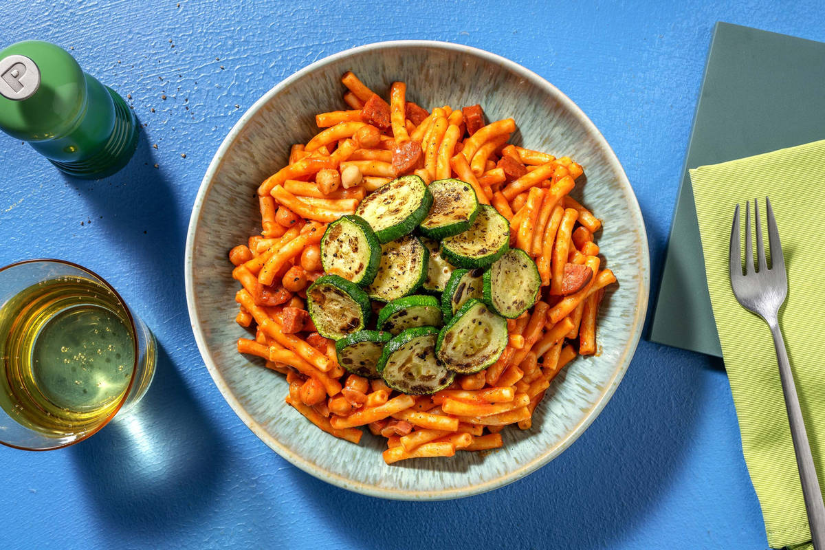 Chorizo Pasta e Ceci