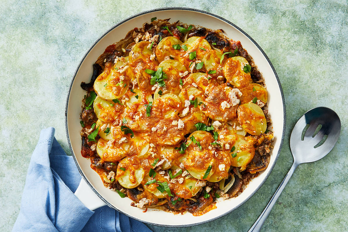 Casserole au bœuf et aux pommes de terre