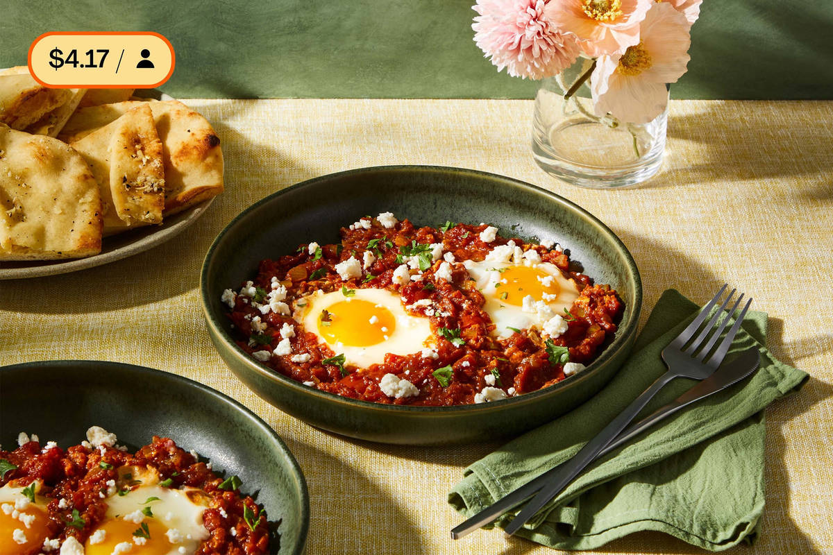 Harissa-Spiced Shakshuka