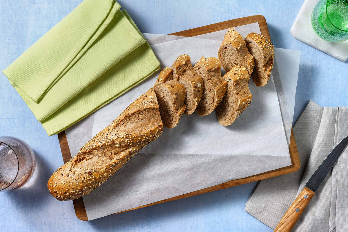 Slooow Rustic Multigrain Baguette