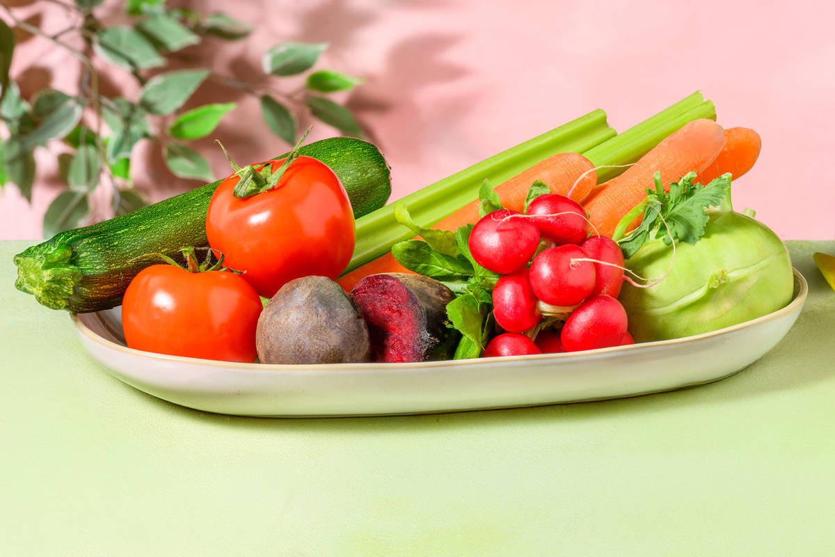 Panier de légumes de saison
