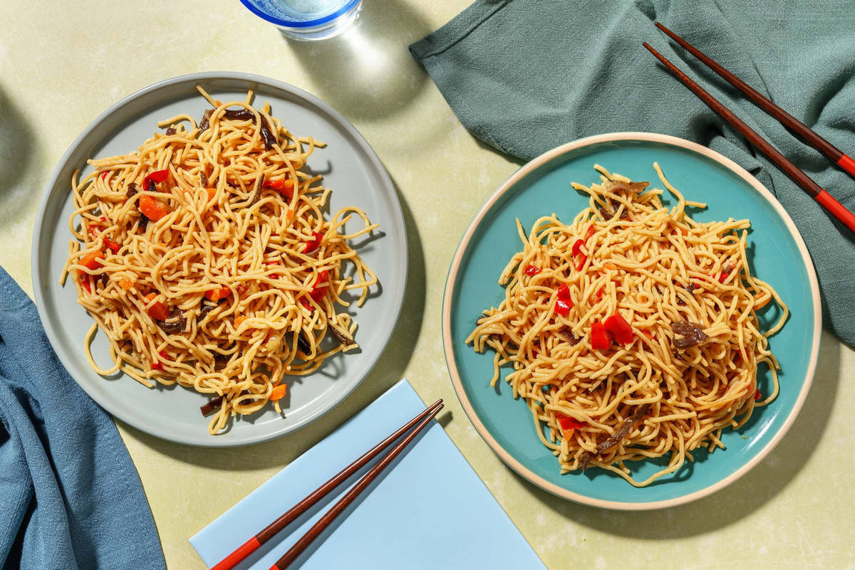 Nouilles aux légumes & soja