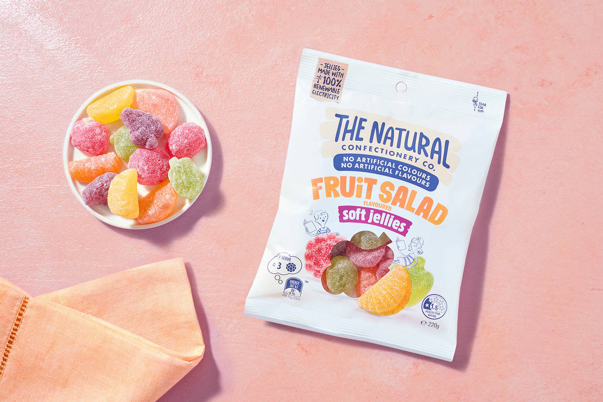 The Natural Confectionery Co. Fruit Salad Soft Jellies 