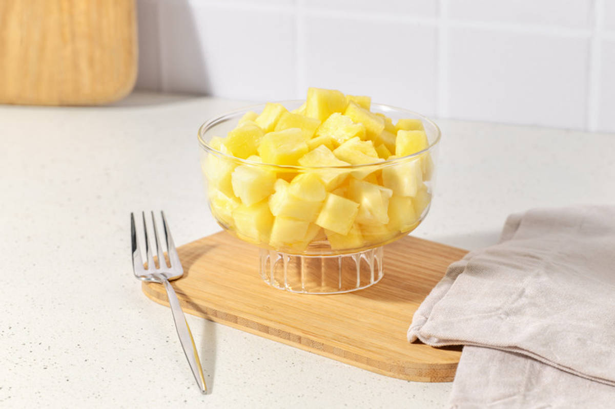 Ananas a cubetti