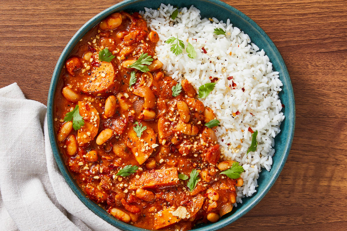 Gambian-Style Spiced Peanut Stew