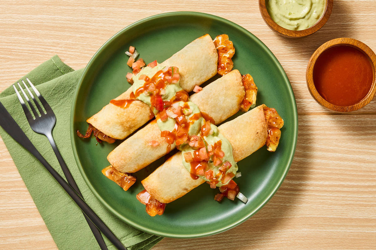 Fully Loaded Beef Taquitos