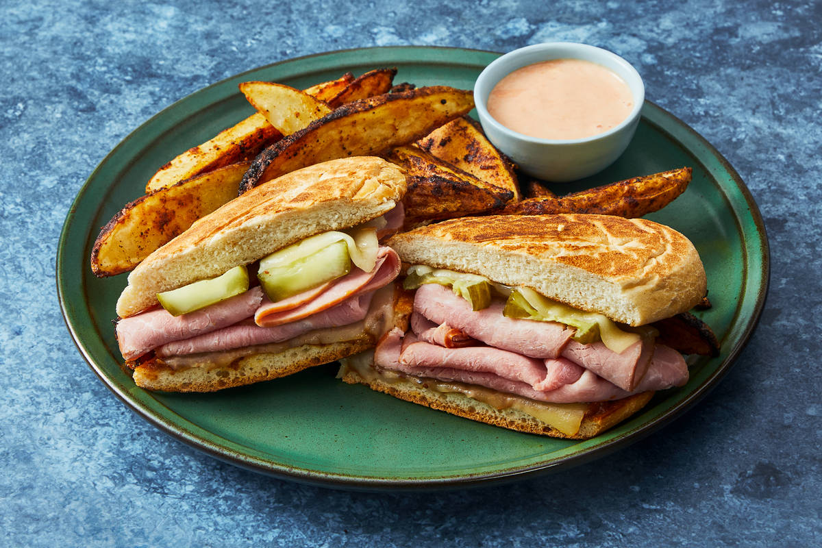 Griddled Ham & Swiss Sammies