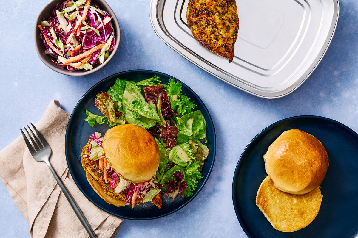 Prep & Bake German Chicken Sandwiches