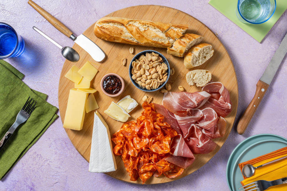 Planche apéro basque