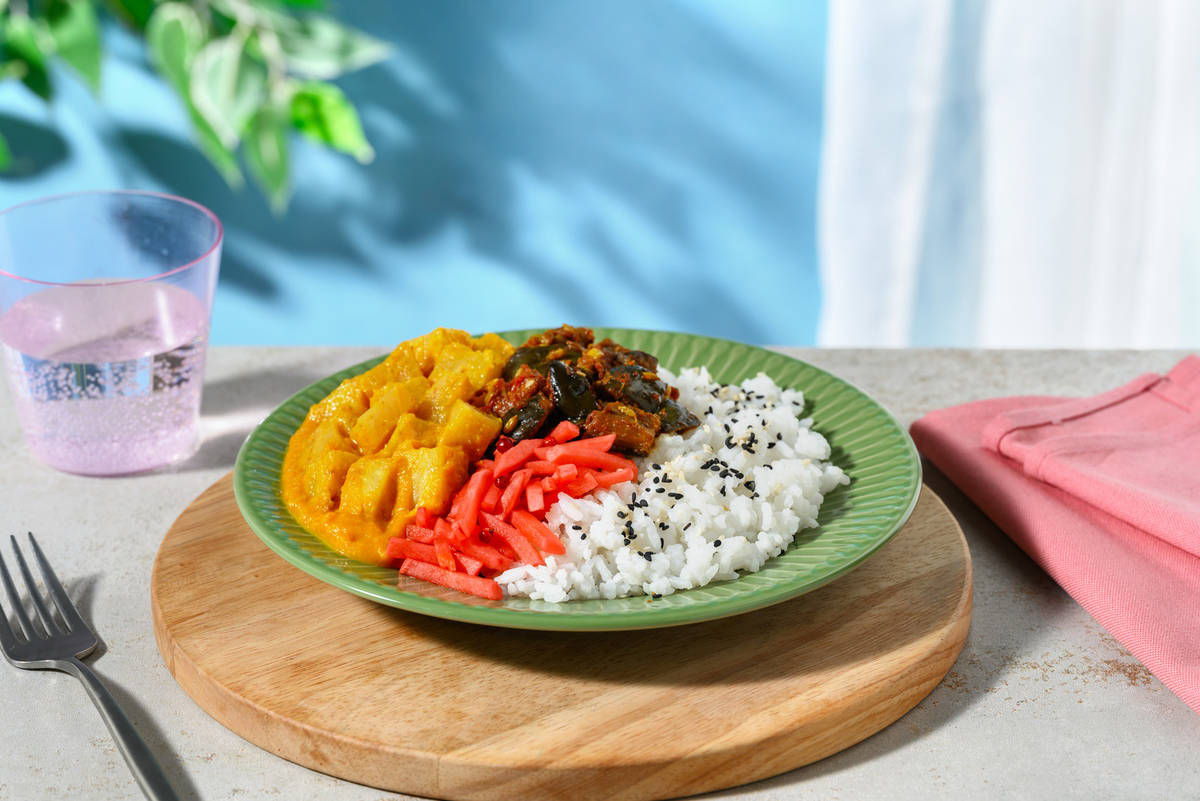 Japanse stijl curry