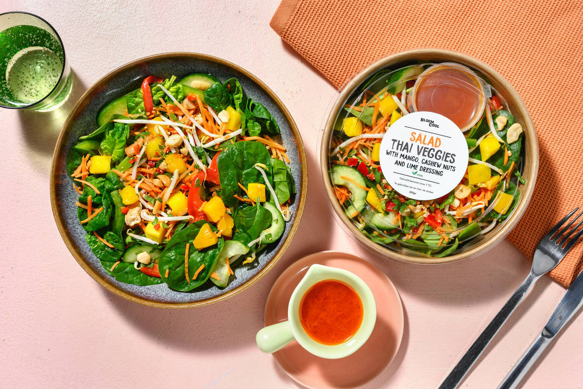 Légumes thaïlandais avec mangue & noix de cajou