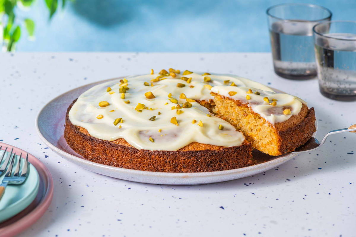 Bakbox | Carrot cake met pistachenoten