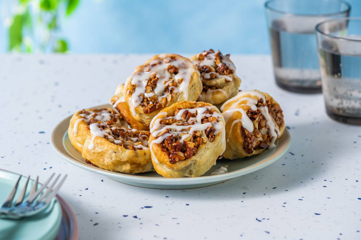 Roulés aux noix de pécan & cannelle