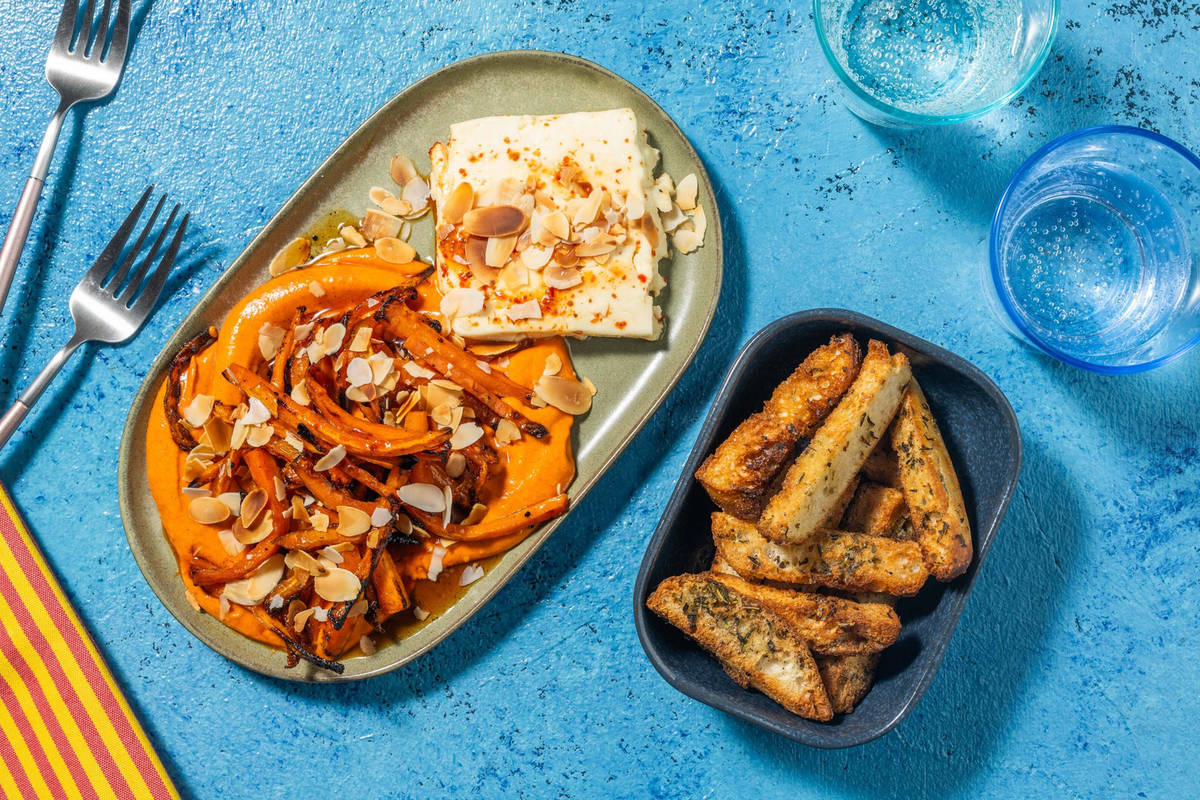 Spicy Middle Eastern Style Sides Platter