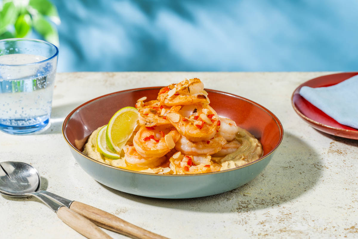 King's Coronation Garlic-Chilli Prawns