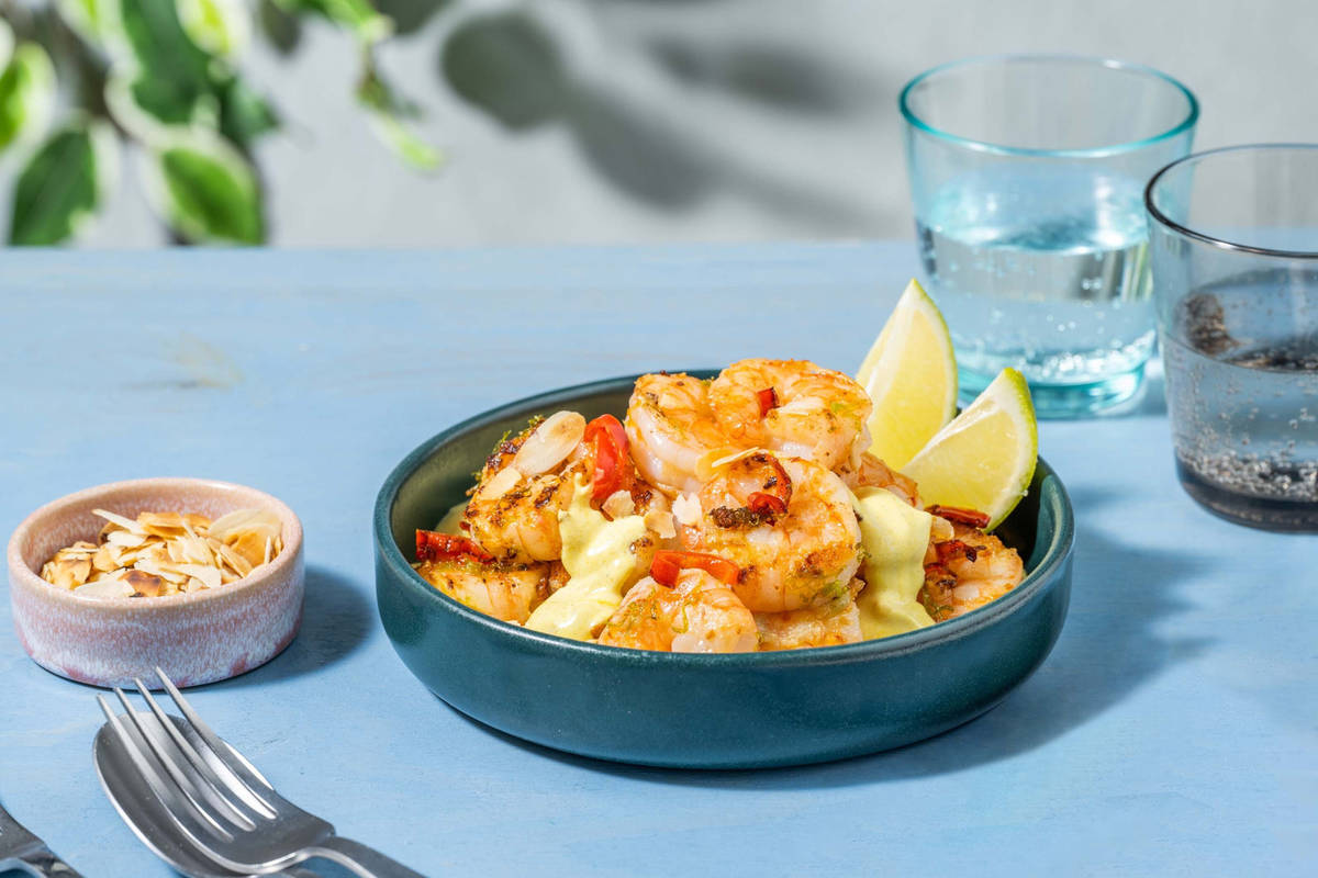 King's Coronation Garlic-Chilli Prawns