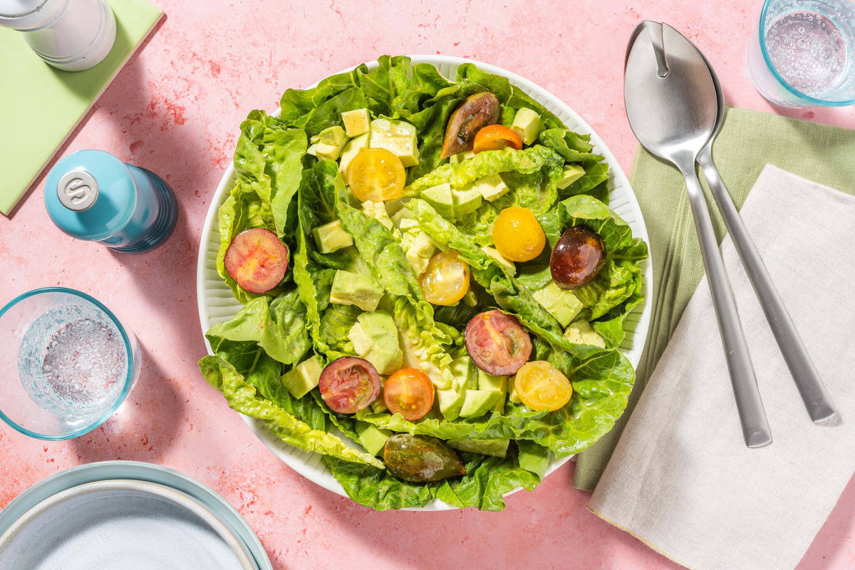 Speedy Avocado and Tomato Side Salad