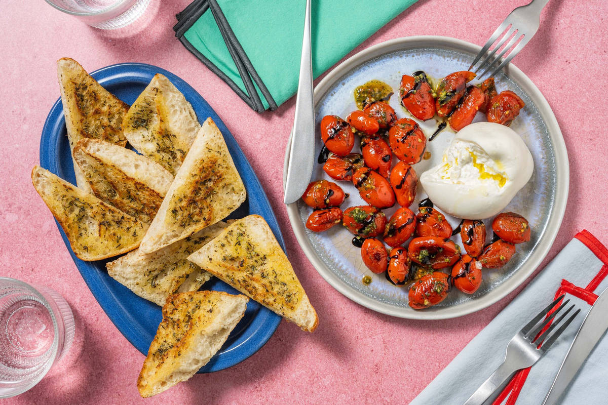 Italian Style Summer Sides Sharing Platter
