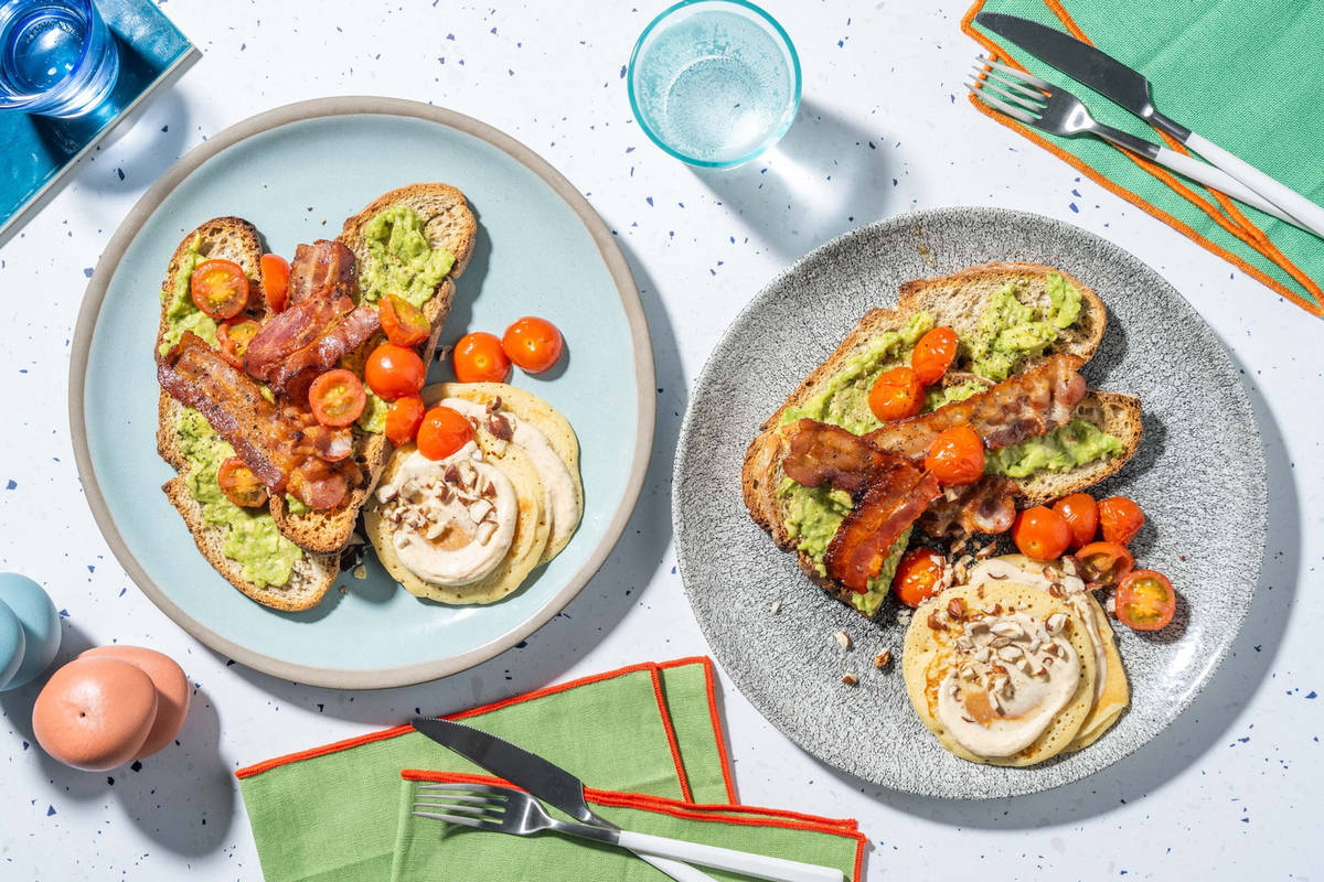 2 Course Brunch | Cheesy Mushroom Sourdough