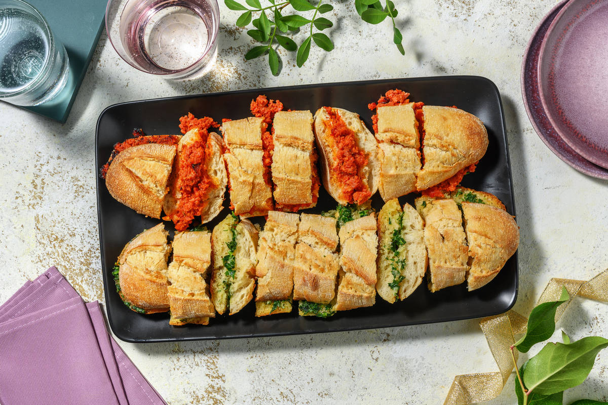 Préfou persillé & préfou au chorizo