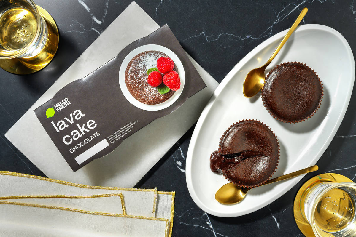 Cœurs coulants chocolat noir