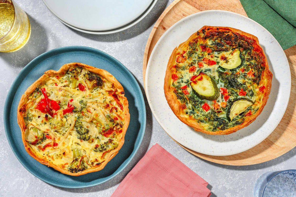 Quiche combi - Broccoli & Spinazie-mozzarella