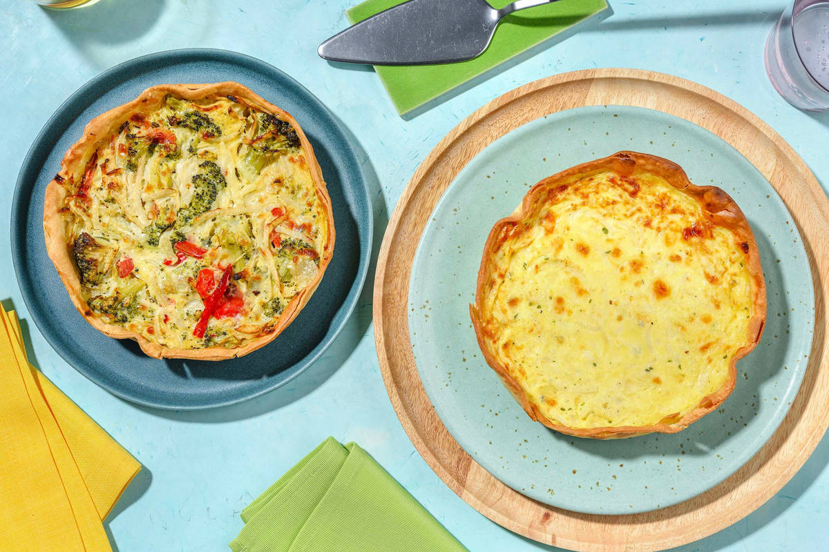 Quiche combi - Broccoli & Drie kazen