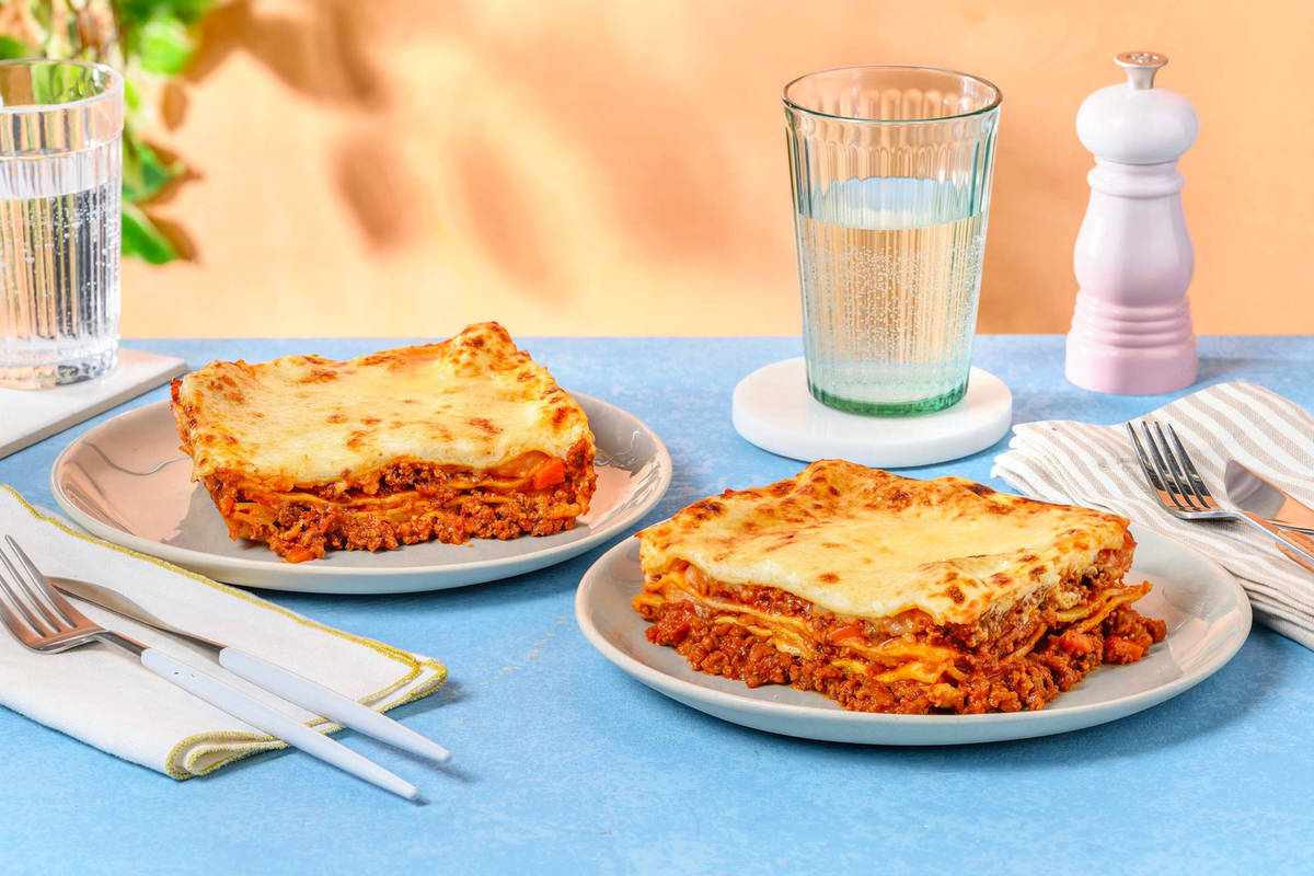 Lasagnes à la bolognaise - Double portion