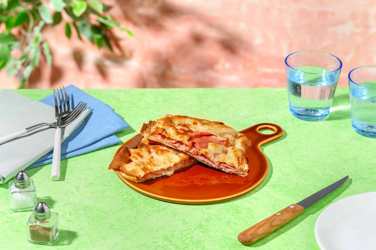 Pinsa au jambon cuit fumé 