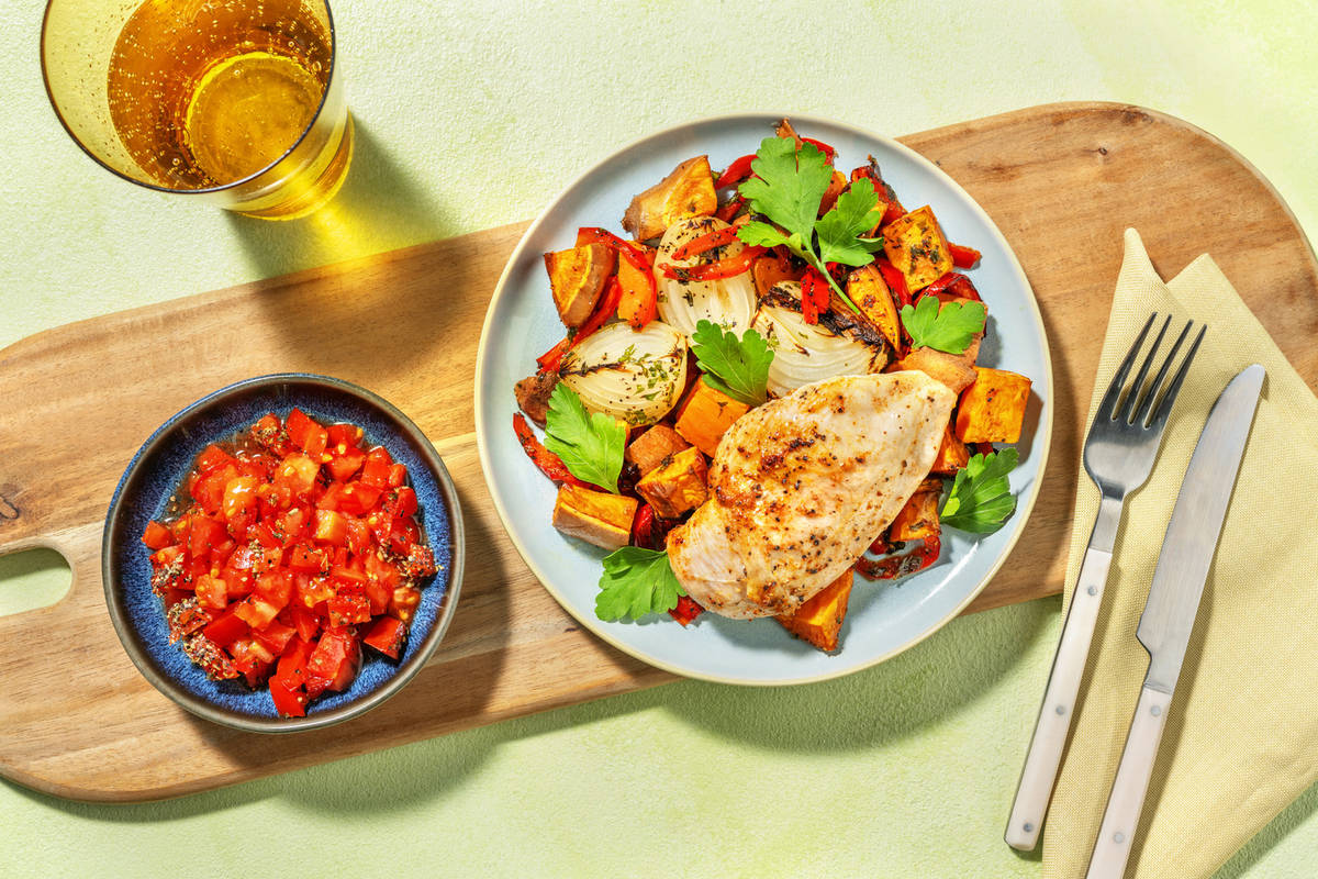 Pollo alle spezie mediorientali