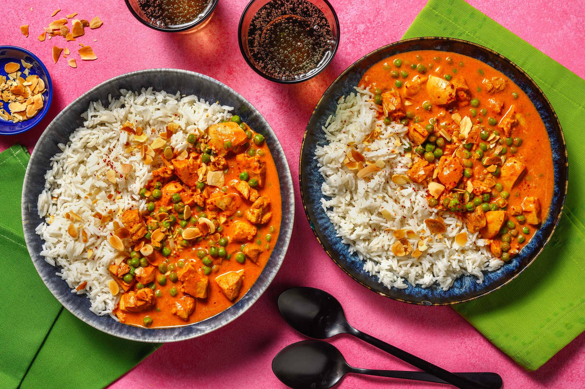 Butter Chicken and Basmati Rice