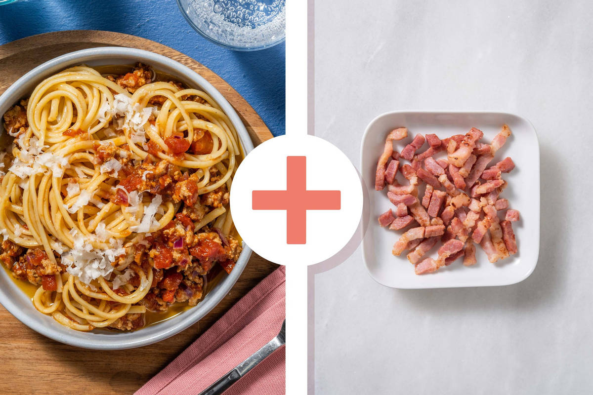 Herby Pork and Bacon Lardon Ragu