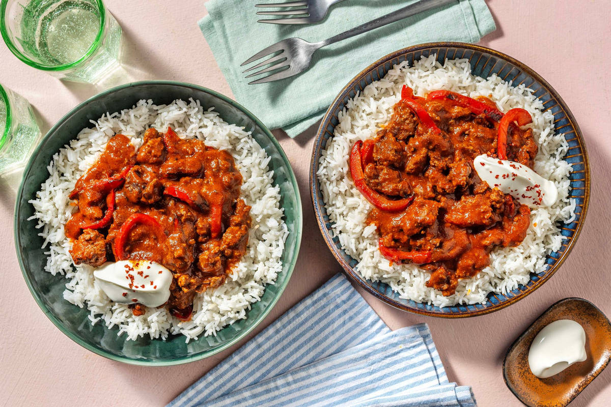 Beef Rogan Josh Style Curry 