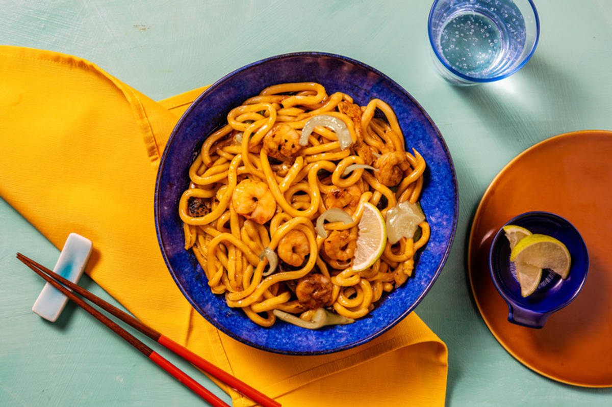 Hoisin Prawn Noodles
