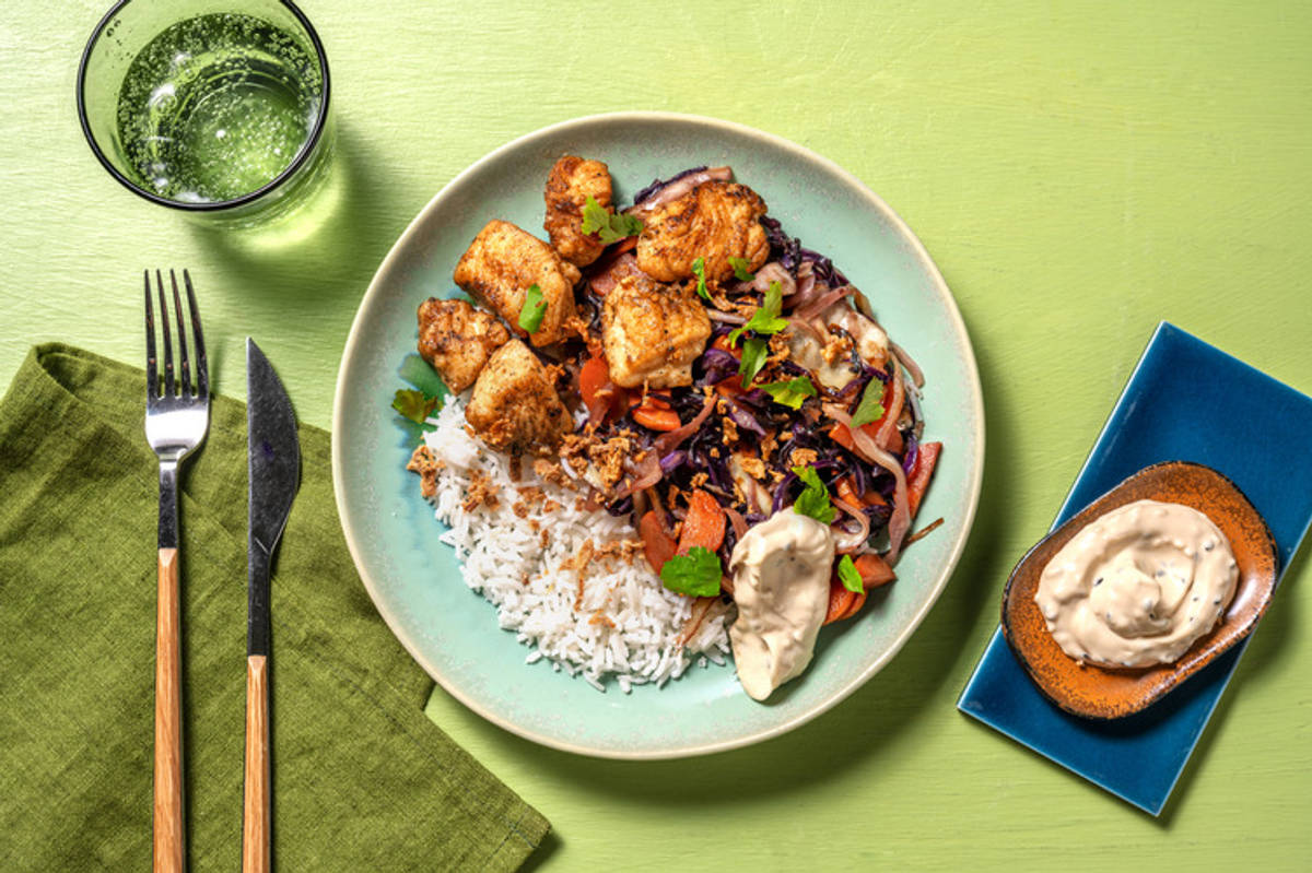 Double Southeast Asian Chicken & Garlic Rice