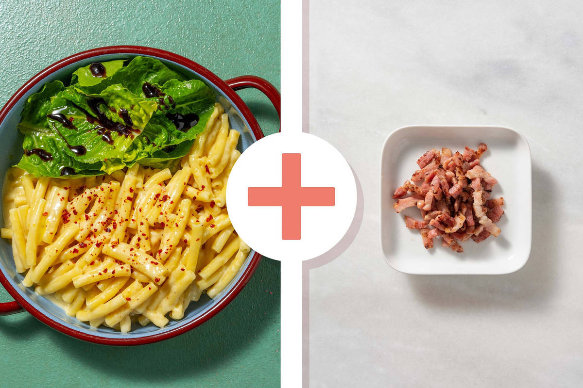 Stovetop Bacon Mac & Cheese 
