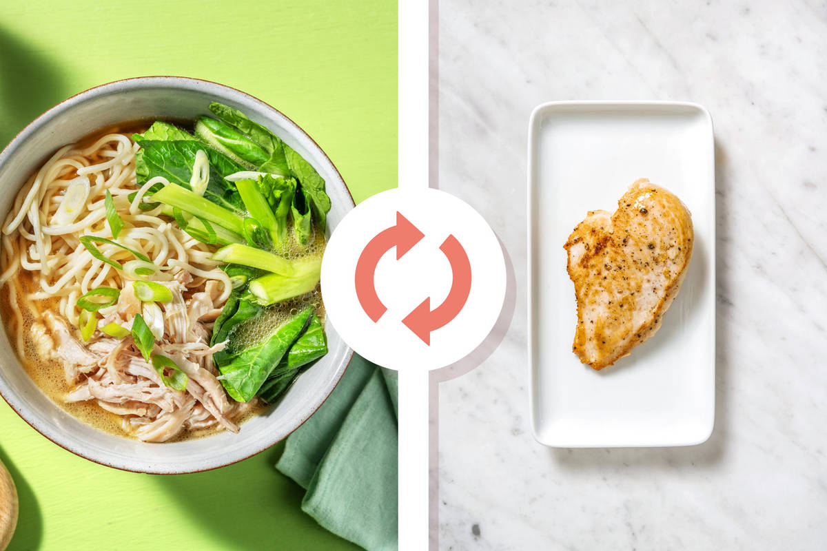 Fragrant Chicken Breast Noodle Soup 