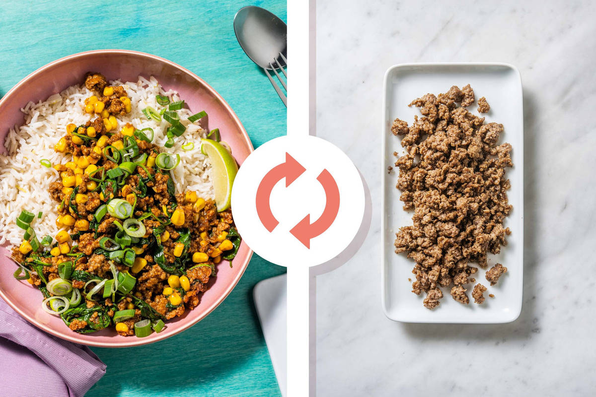 Caribbean Style Jerk Beef Fried Rice