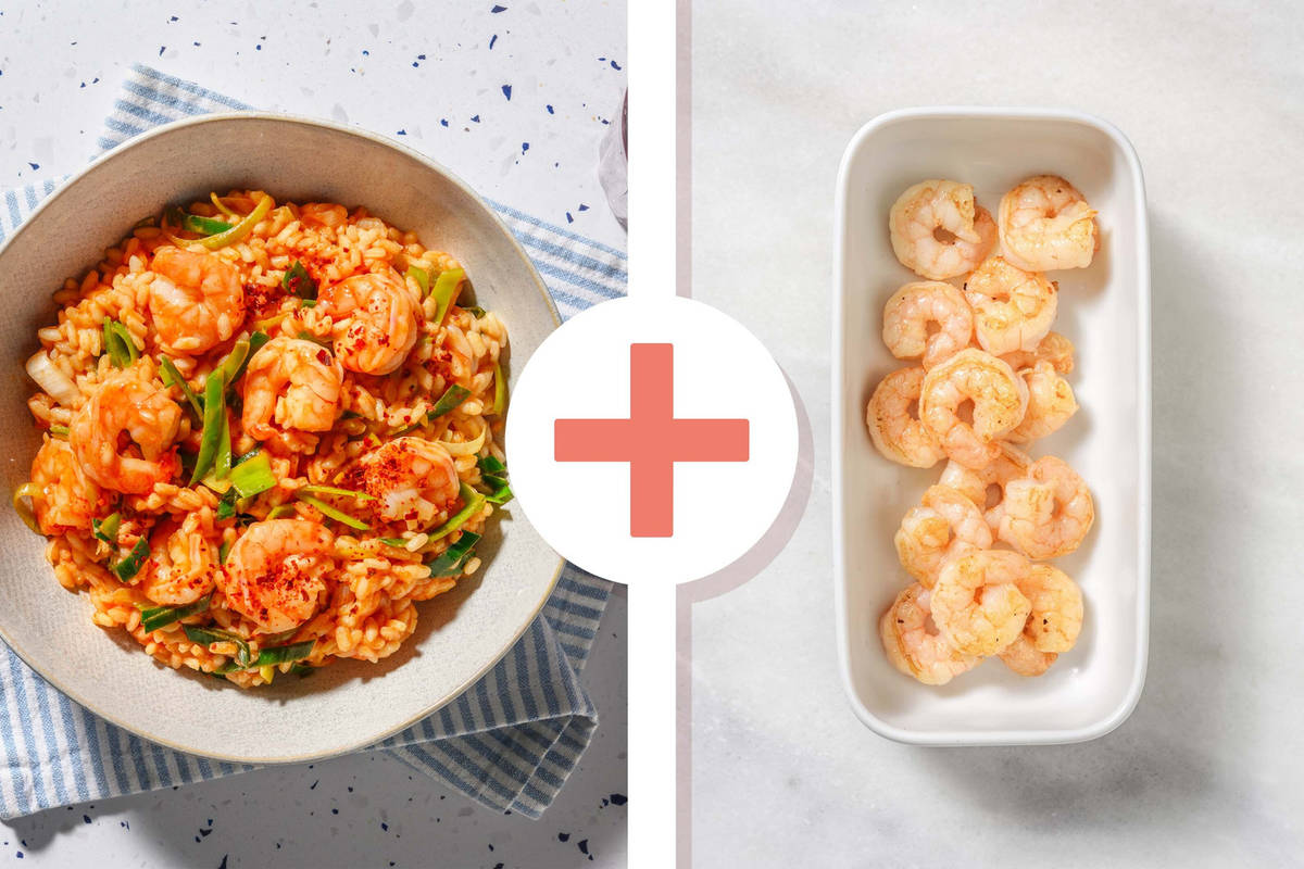 Double Prawn and Tomato Risotto
