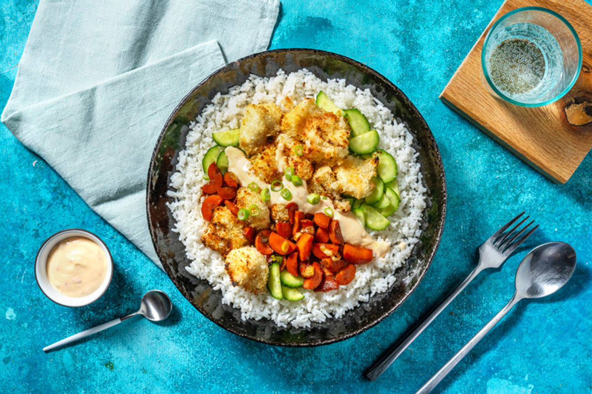 Bang Bang Cauliflower with Tofu